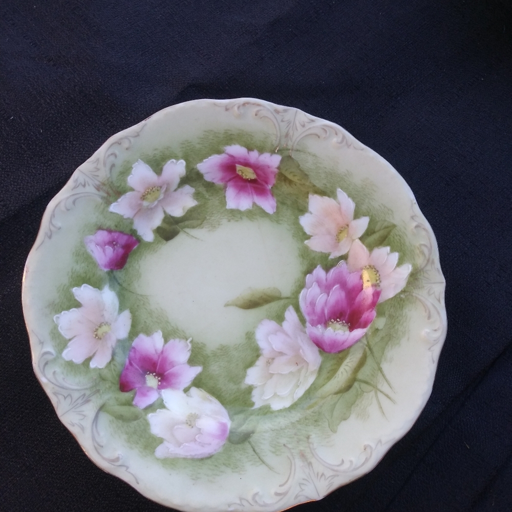 Antique porcelain plate
